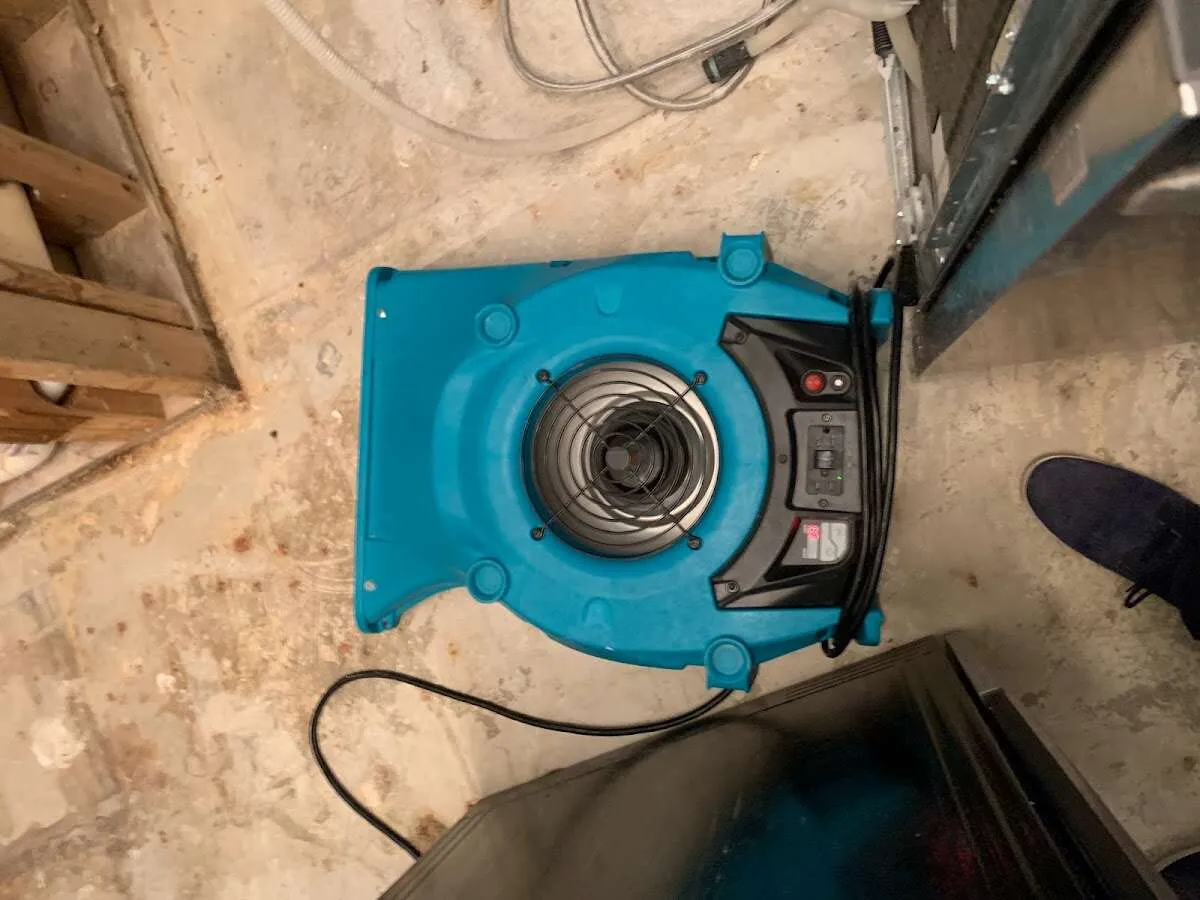 Air mover drying equipment for Fire & Smoke Damage Restoration in Jensen Beach
